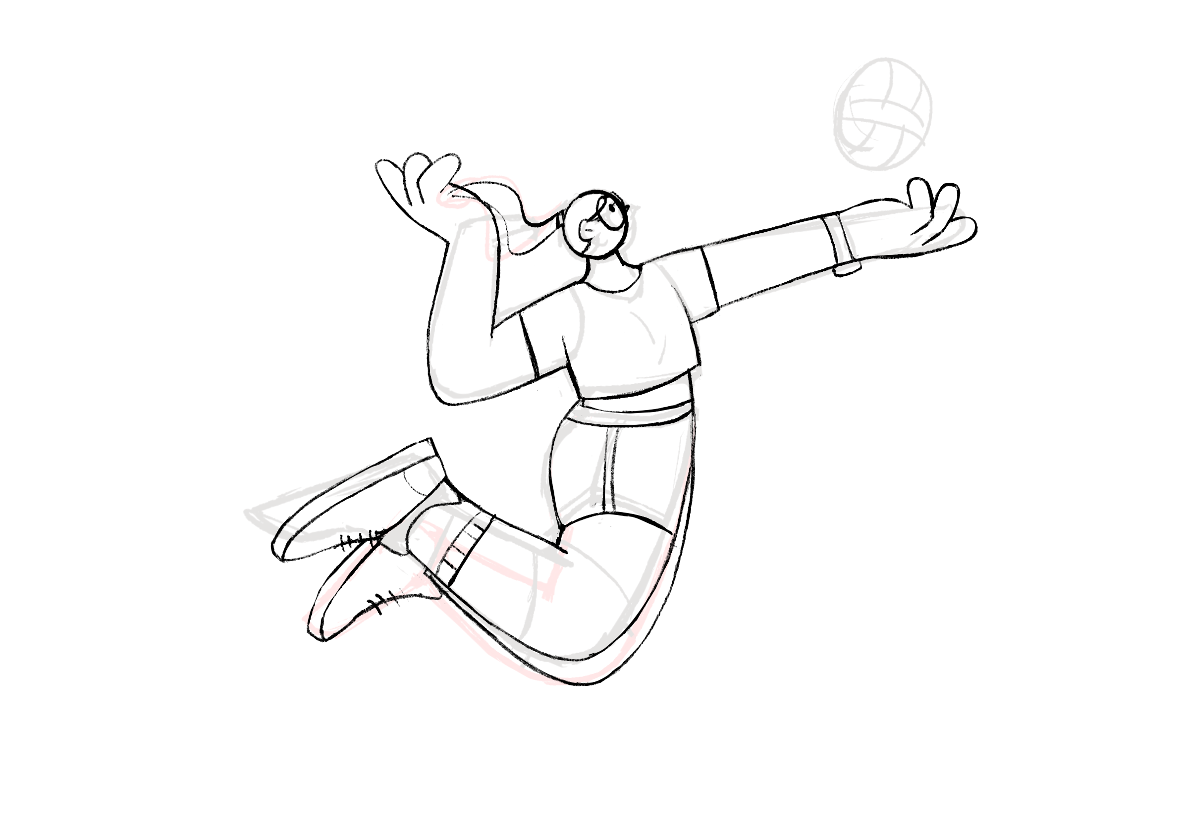 人物插画的动感从何而来