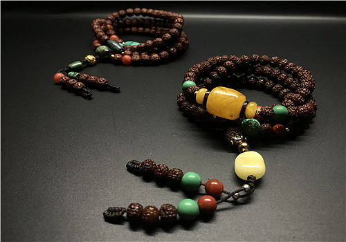 李汉光海柳珠串 文玩珠串设计配搭（图ZMTExNDAwMTMy） - 其他手工艺 - 站酷设计师李汉光原创素材 - 站酷ZCOOL