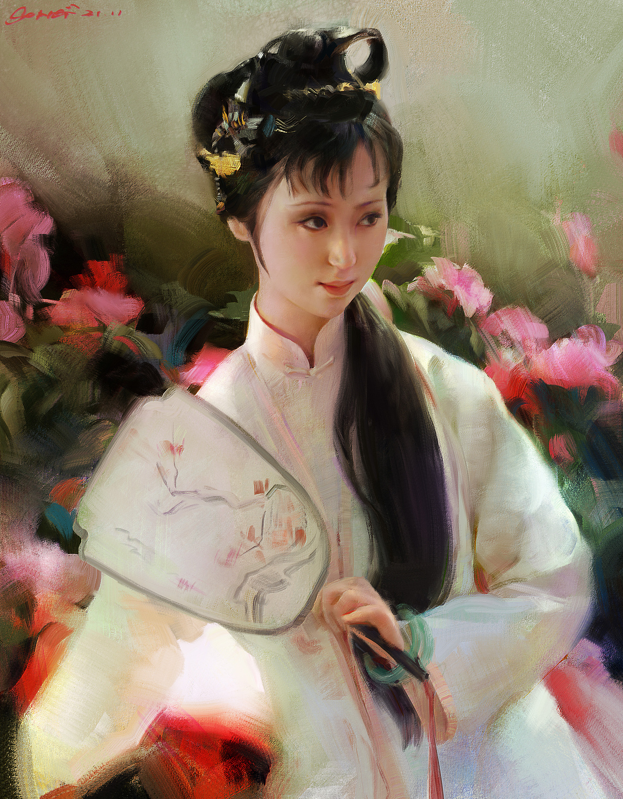 【ps板绘练习】黛玉