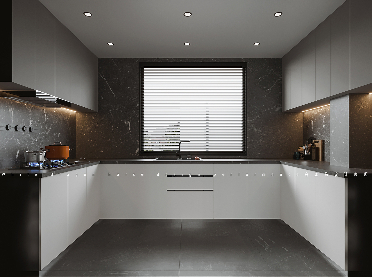 现代黑白灰||CR写实（图ZMjgxNDYyMjAw） - 家装设计 - 站酷设计师bingkele原创素材 - 站酷ZCOOL