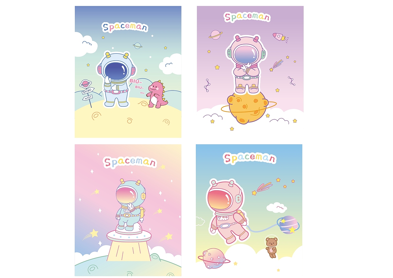 原创IP | 宇航员的太空旅行