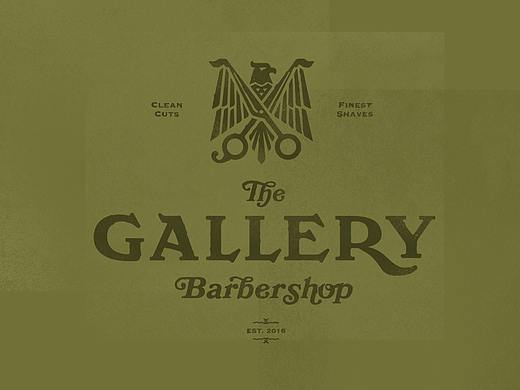 The Gallery Barbershop 品牌设计
