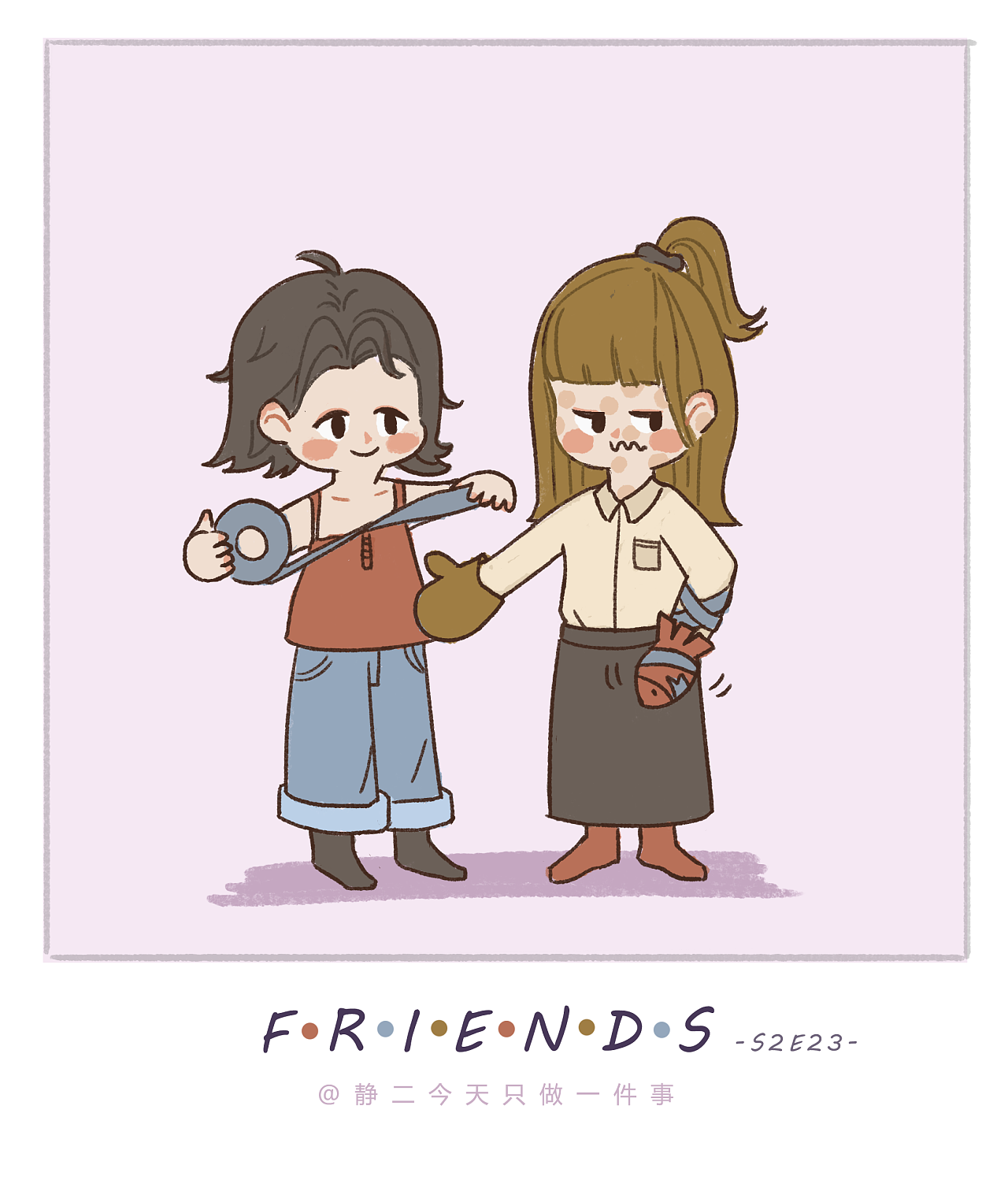 老友记一集一画(s2e16-s2e24)