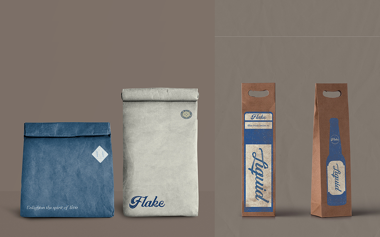 Flake复古陈列空间概念买手店品牌形象设计（图ZMjc5NDc4Mzky） - 品牌 - 站酷设计师Taka舜原创素材 - 站酷ZCOOL