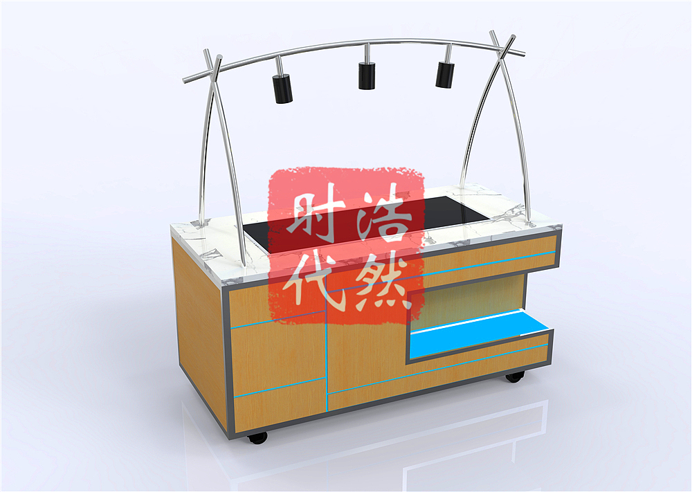 折叠布菲台图片