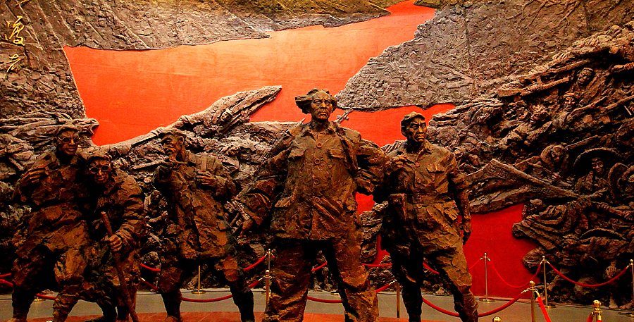 纪念性雕塑遵义会议场景浮雕