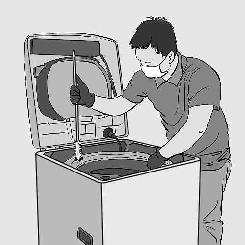 家政黑白插图（图ZMjk1NDgyMzA0） - 创作习作 - 站酷设计师五月廿原创素材 - 站酷ZCOOL