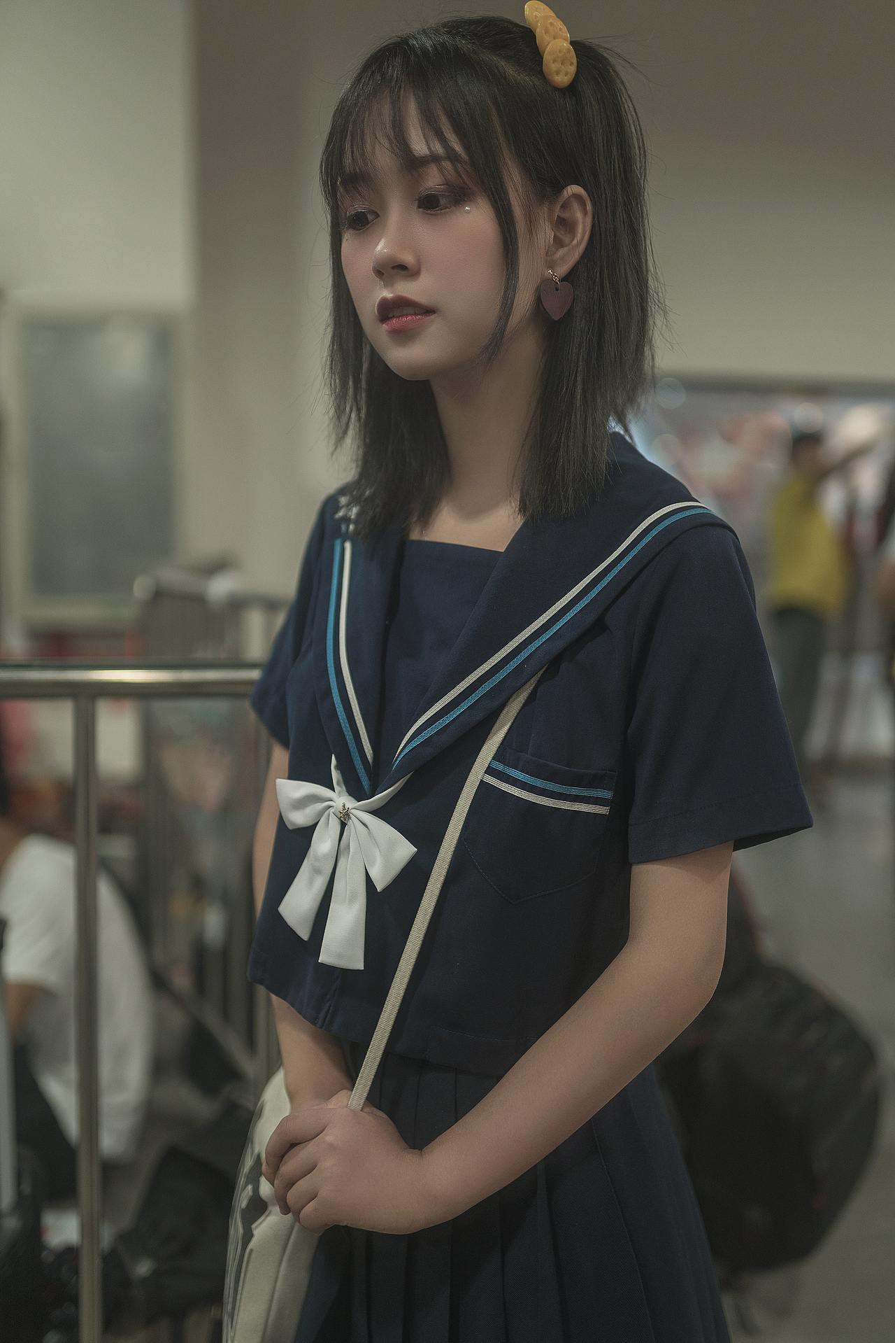 色调新尝试 安静的小姐姐