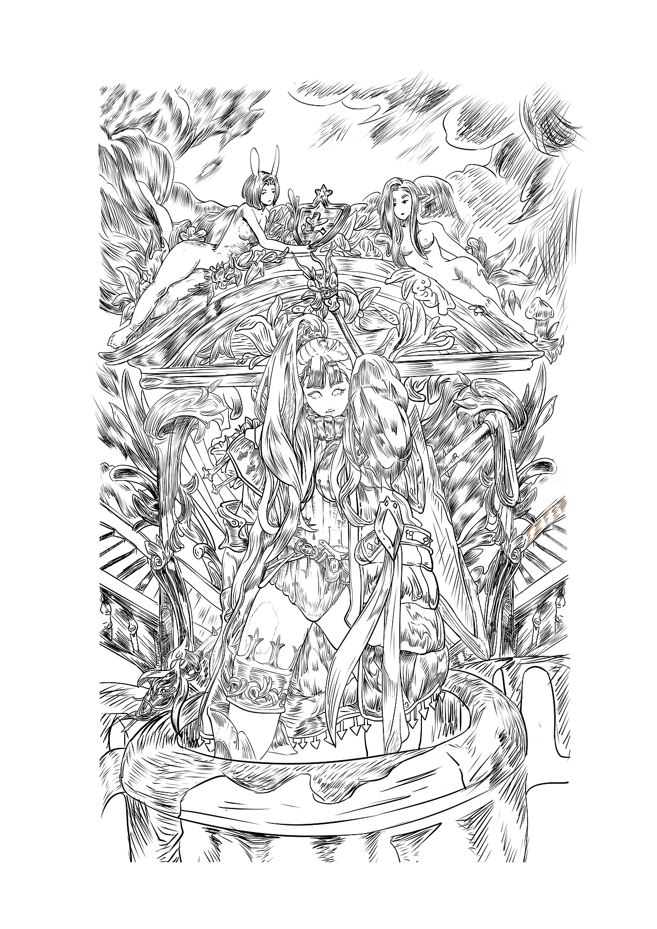 练习临摹（图ZMjEyNjYzNTg0） - 艺术插画 - 站酷设计师星宿王原创素材 - 站酷ZCOOL