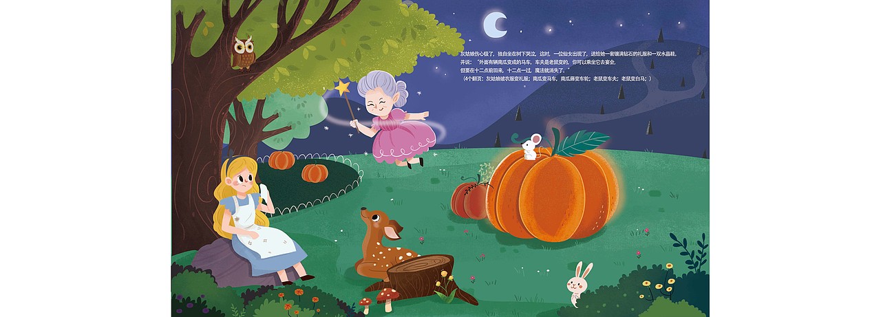 童话翻翻书《灰姑娘》