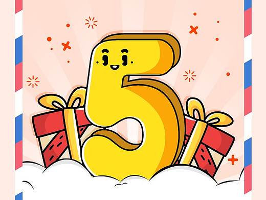 5周年生日（个人主页-ZMjc5MDUxNjQ=） - APP界面 - 站酷设计师龙哥哥家小公举原创素材 - 站酷ZCOOL