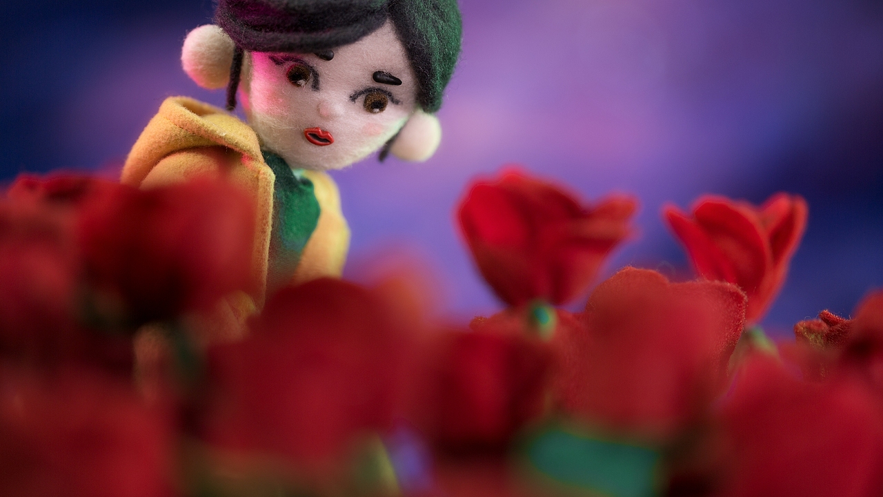 公益定格动画短片《乌云下方的玫红星丘》