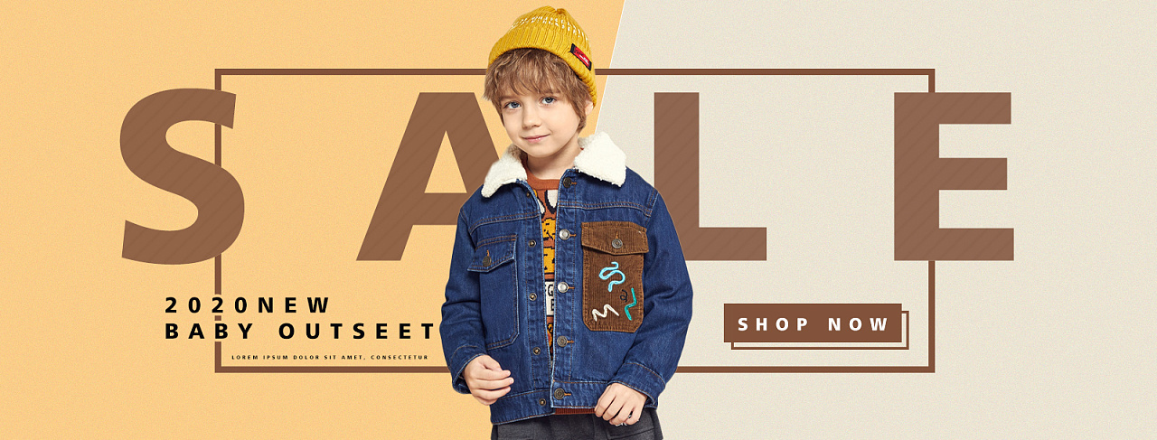 儿童 童装 海报banner