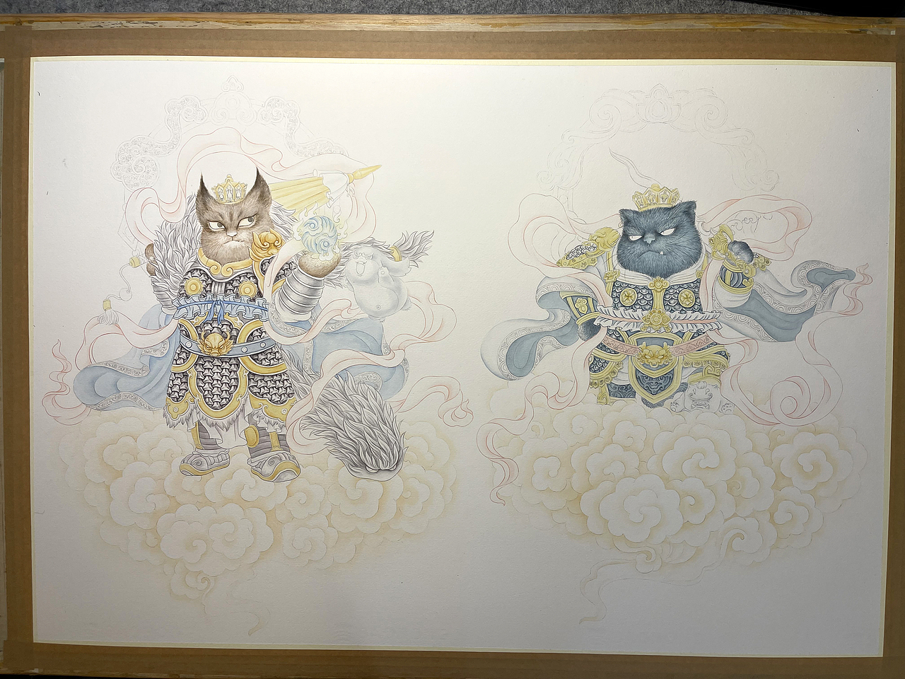 仙猫狸将之多闻天王