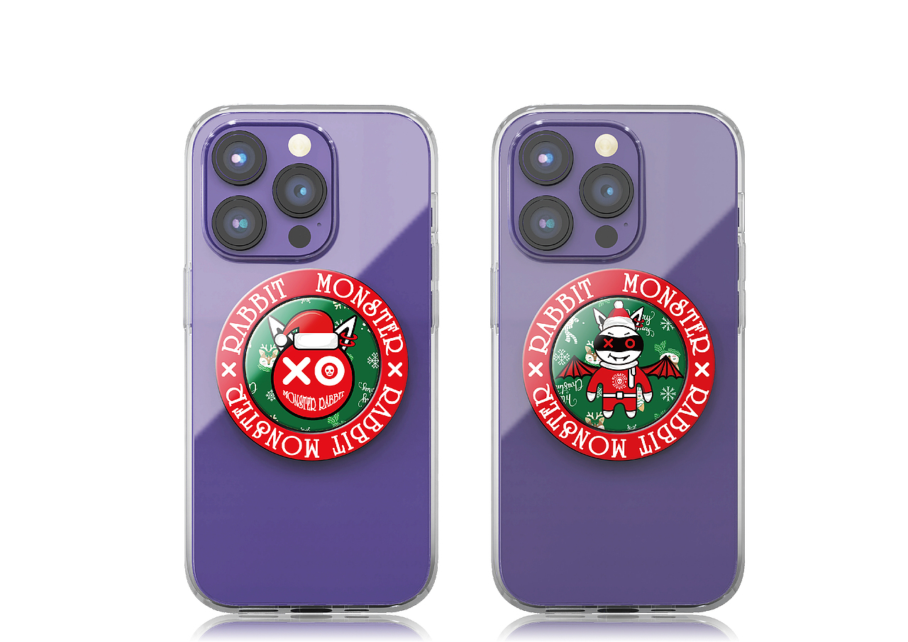 原创怪兽兔IP第6弹插画设计(圣诞系列)