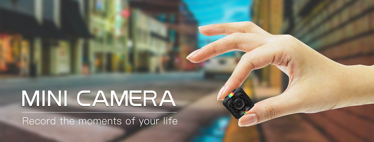 跨境电商迷你摄像机广告图banner