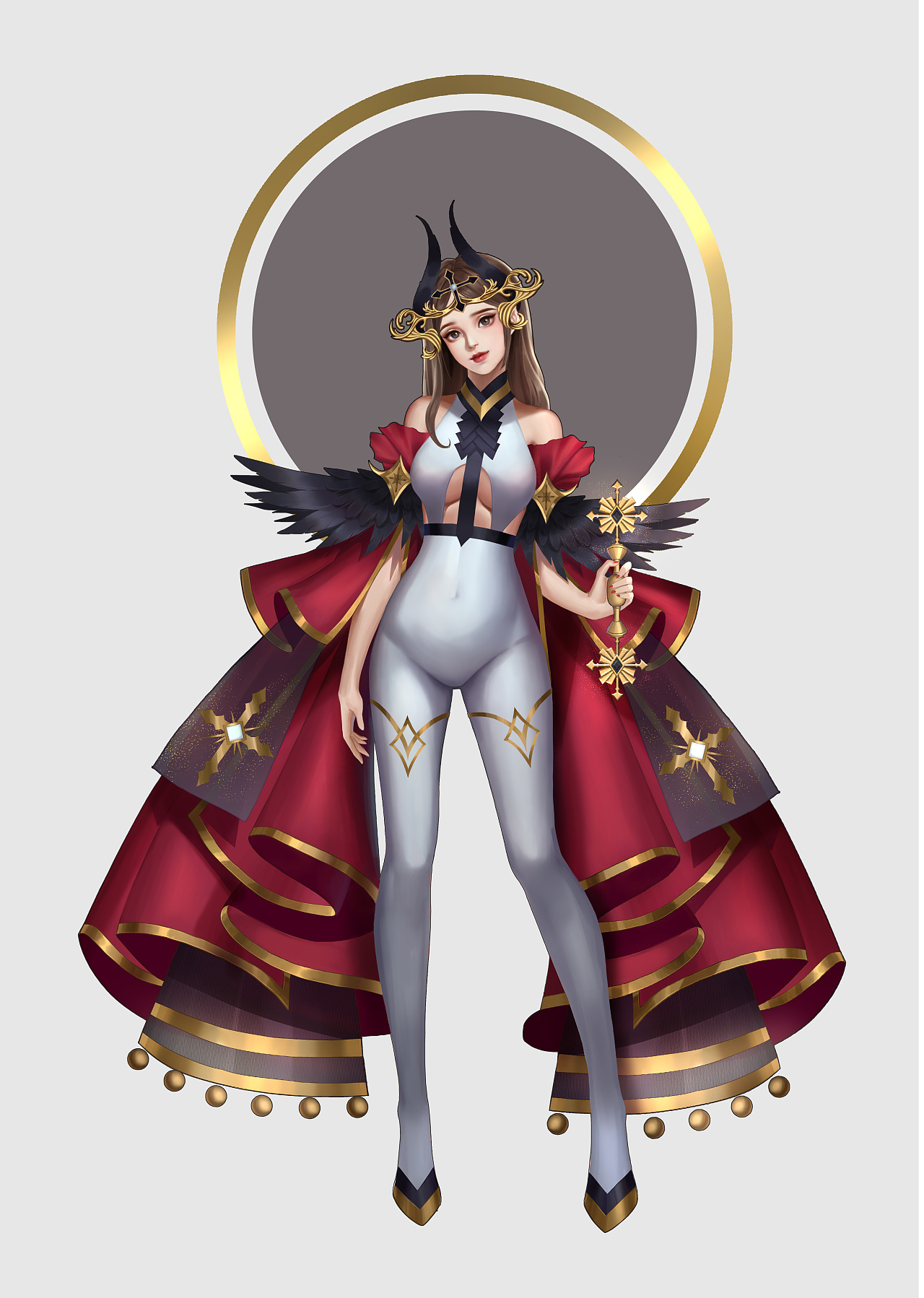 一些角色设计和立绘|插画|游戏原画|是琴琴吖 - 原创作品 - 站酷