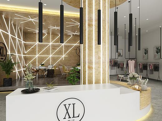 服装店铺（个人主页-ZMzExNjQyNTY=） - 建筑/空间 - 站酷设计师隐_有点设计原创素材 - 站酷ZCOOL