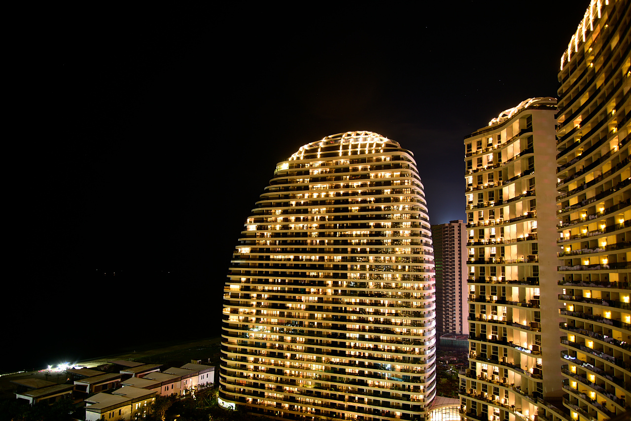 双月湾夜景