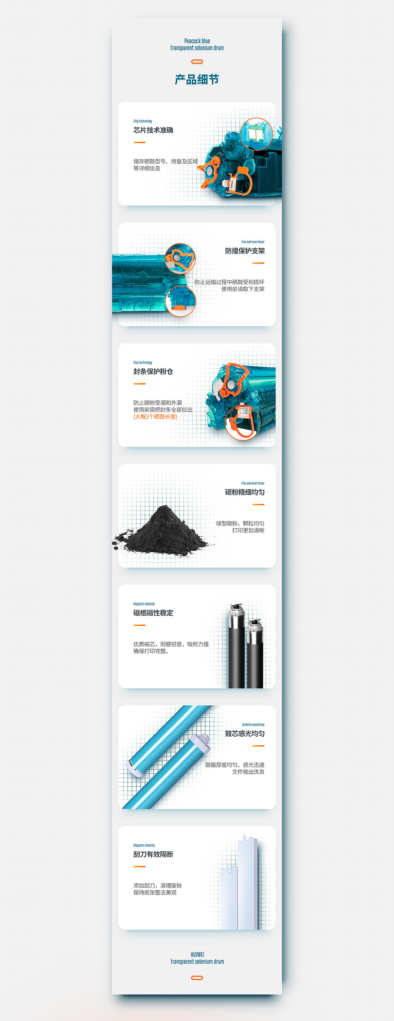 绘威HUIWEI    透明硒鼓详情页