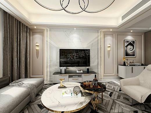 南滨特区装修,南岸南滨特区户型方案,天古设计师曾广