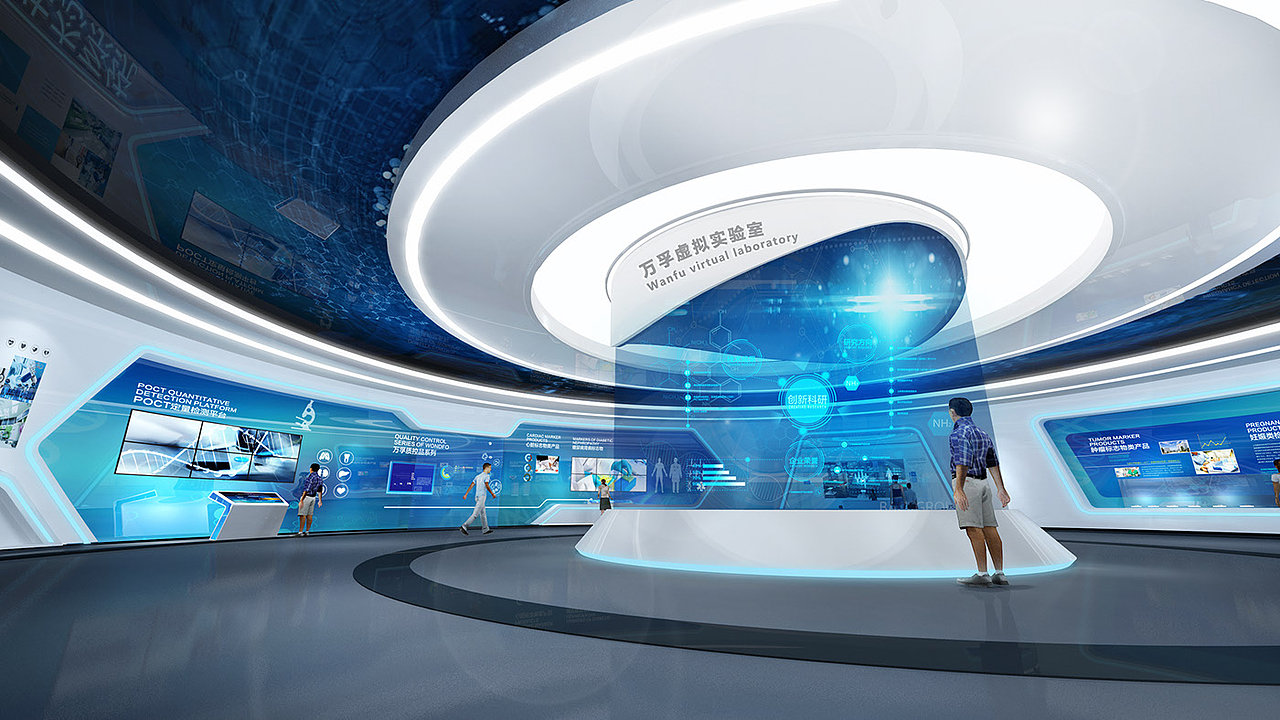 多功能企业展厅（图ZMTcyMDU3MTI0） - 其他三维 - 站酷设计师设计狮Ming原创素材 - 站酷ZCOOL