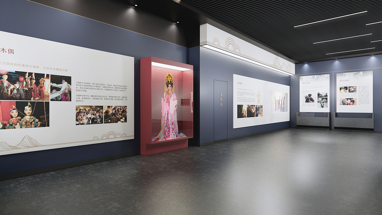 汉中市非物质文化遗产展厅（图ZMjA2NjIzNzcy） - 展陈设计 - 站酷设计师野猫上树原创素材 - 站酷ZCOOL