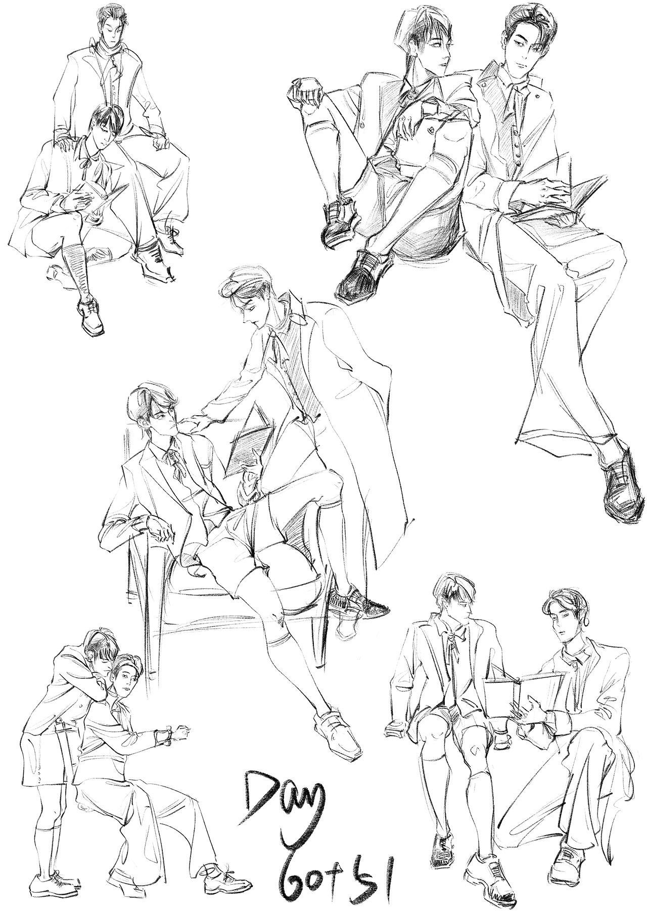 #速寫(xiě)60天挑戰(zhàn)賽#day60+51@速寫(xiě)班長(zhǎng)（圖ZMjk4MDkyOTY0） - 創(chuàng)作習(xí)作 - 站酷設(shè)計(jì)師野介原創(chuàng)素材 - 站酷ZCOOL