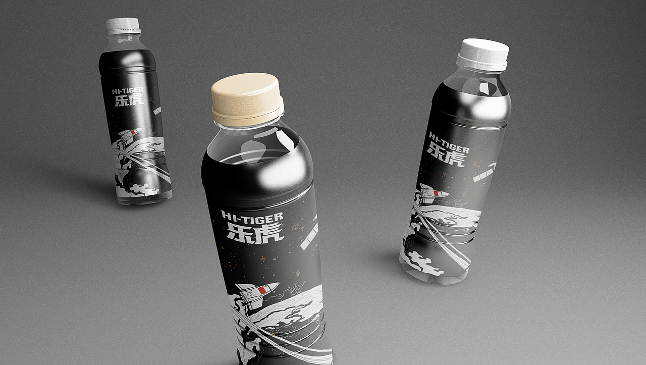 乐虎探火饮品包装设计