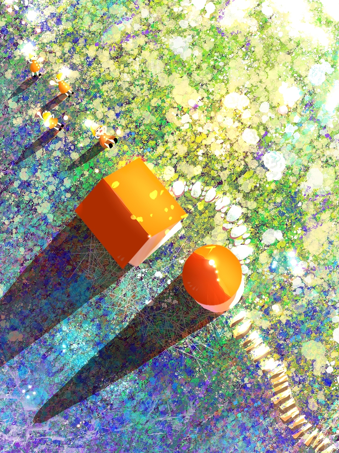 开遍阳光的田野