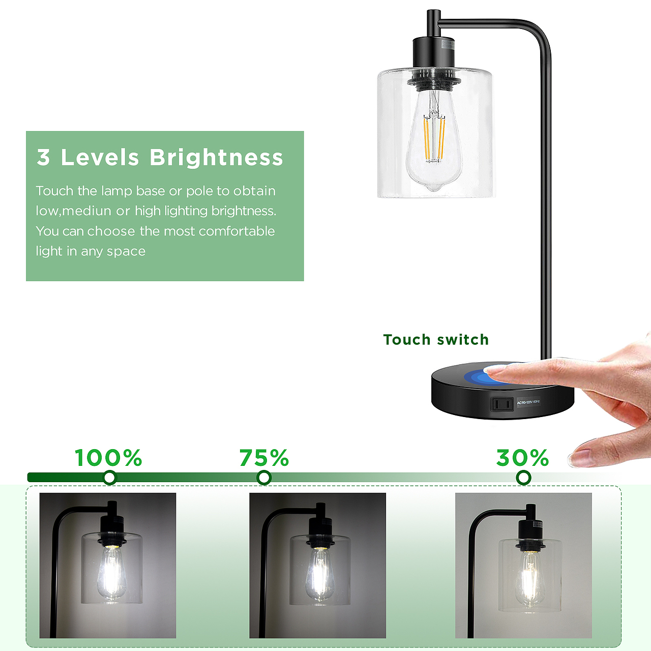 亚马逊丨台灯 灯泡A+ 主图 活动图（图ZMjk1MTU4NDQ0） - 电商 - 站酷设计师潮客超原创素材 - 站酷ZCOOL