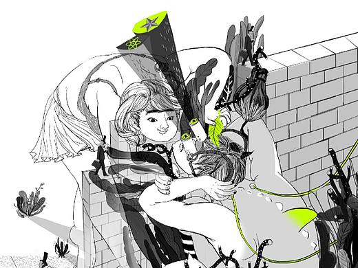 自我介绍+简历的插画线图（个人主页-ZMzg5NzYxNTY=） - 创作习作 - 站酷设计师Echo曾爱可原创素材 - 站酷ZCOOL