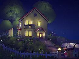 UE4实时动画-波妞、宗介！小梅来啦！