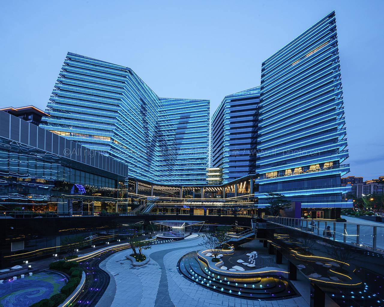 西安W酒店（图ZMTgwMTE1MzU2） - 环境/建筑摄影 - 站酷设计师光场建筑摄影原创素材 - 站酷ZCOOL