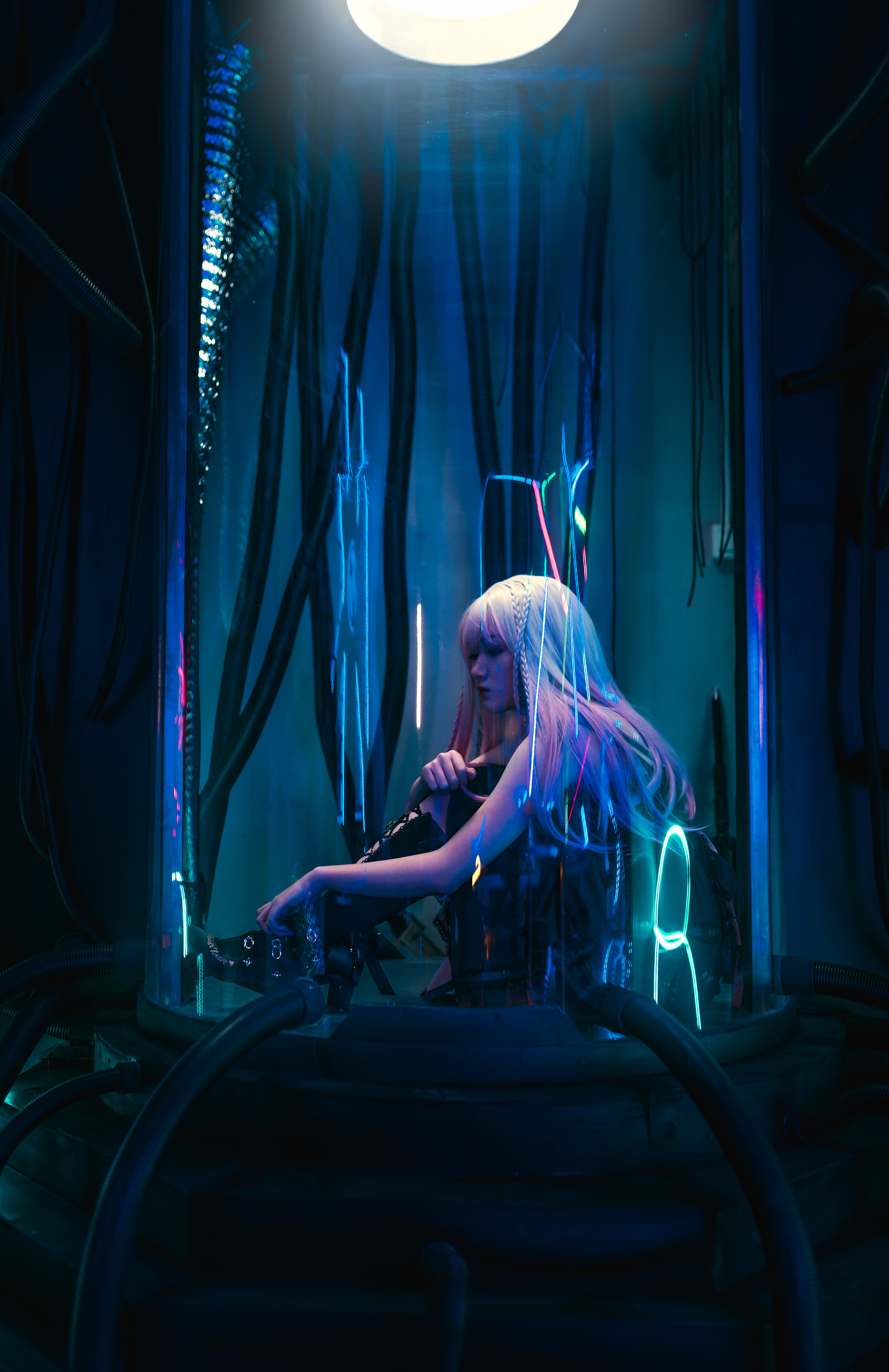 2021.1赛博朋克风拍摄