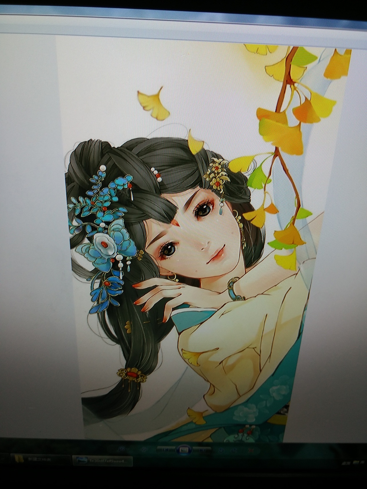 插画 古风