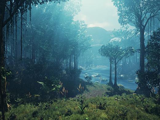 UE4＆Houdini森林场景