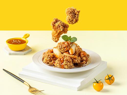 吃鸡吗？黄色的那种！叫了只炸鸡菜单升级！