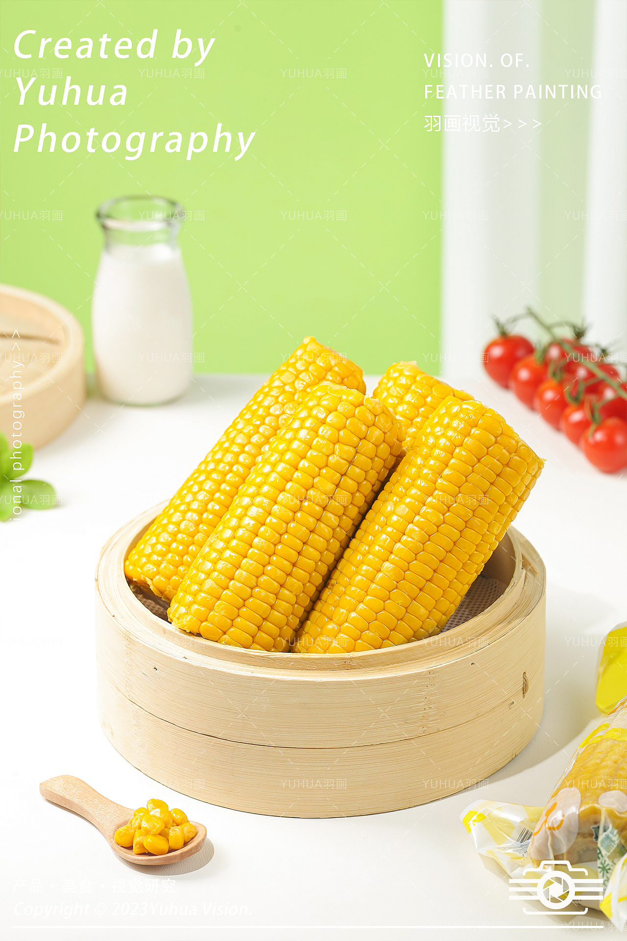 糯玉米 黄苞米 玉米棒 东北黏玉米 粘苞米（图ZMzUyNjM0NDIw） - 产品摄影 - 站酷设计师YUHUA羽画原创素材 - 站酷ZCOOL