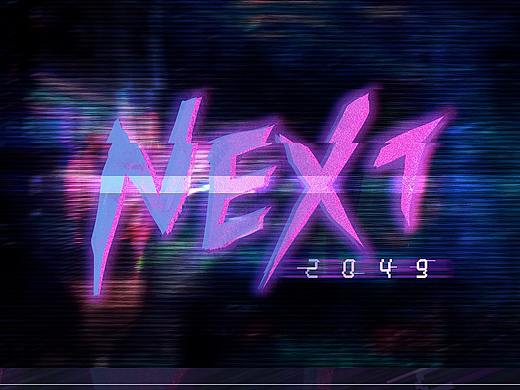 银翼杀手2049延伸 赛博朋克风 游戏界面 -NEXT 2049