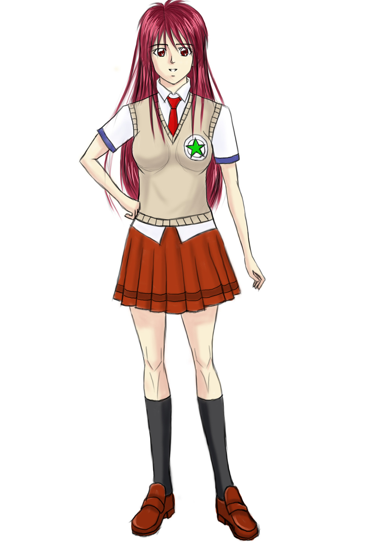 最近画的原创人物