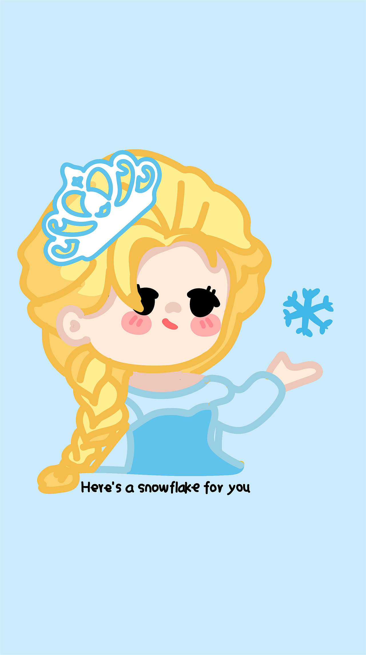 两个迪斯尼小公主的对话