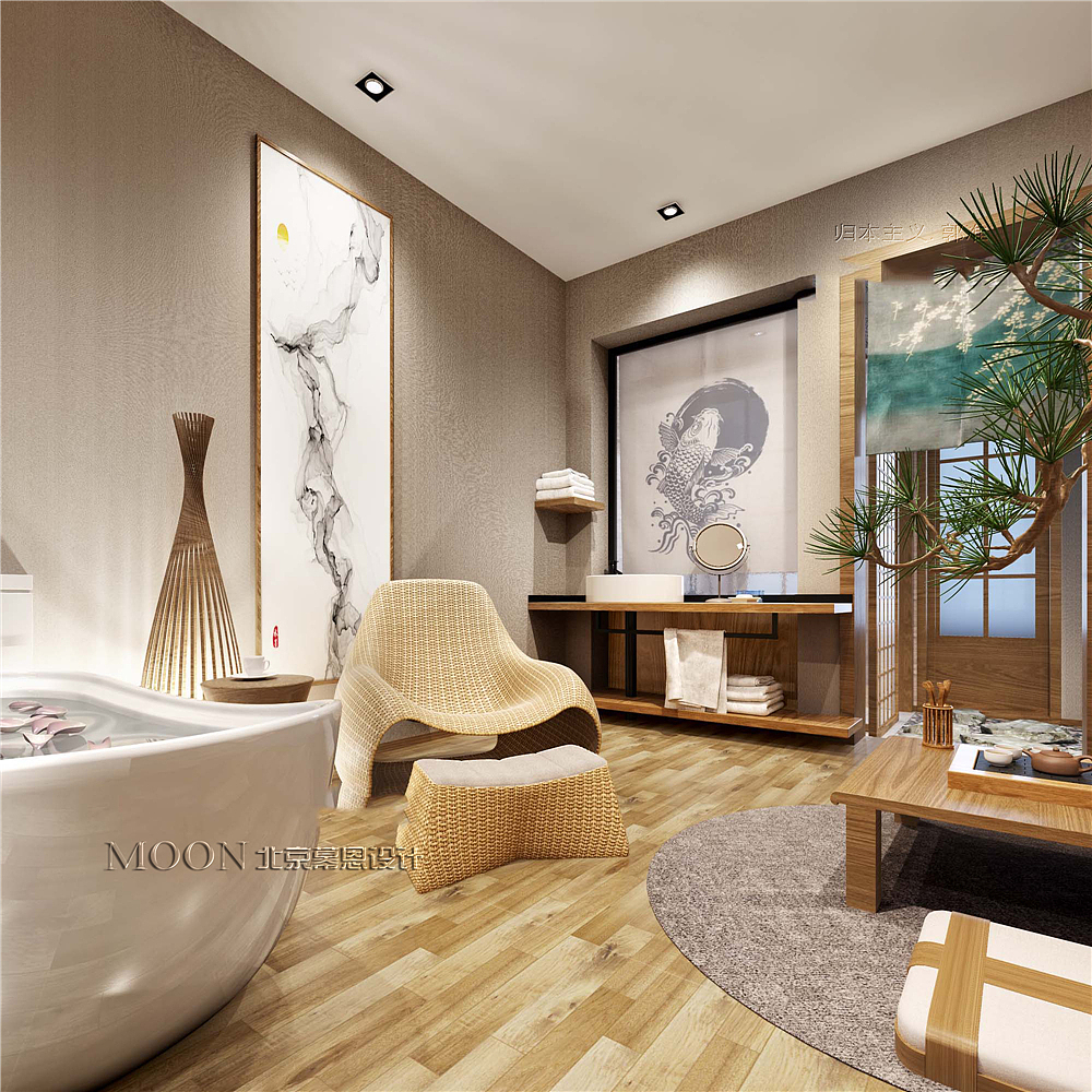 昌平樱泉山隐民宿-MOON民宿设计（图ZMTQxNTQ4OTQ0） - 建筑设计 - 站酷设计师MOON民宿设计原创素材 - 站酷ZCOOL