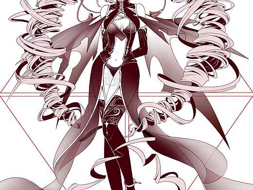 双马尾美少女-唯