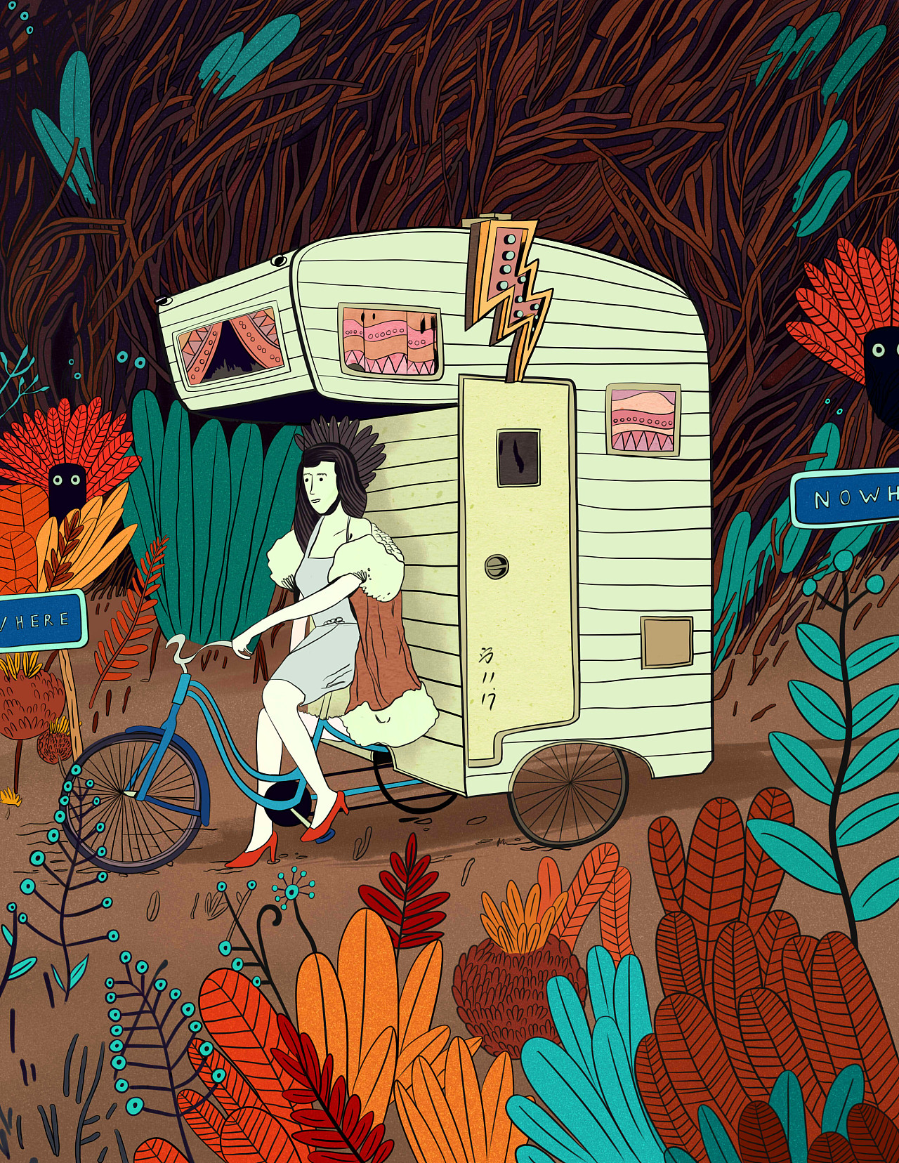 插画练习四|插画|商业插画|子潮ning - 原创作品 - 站酷 (zcool)