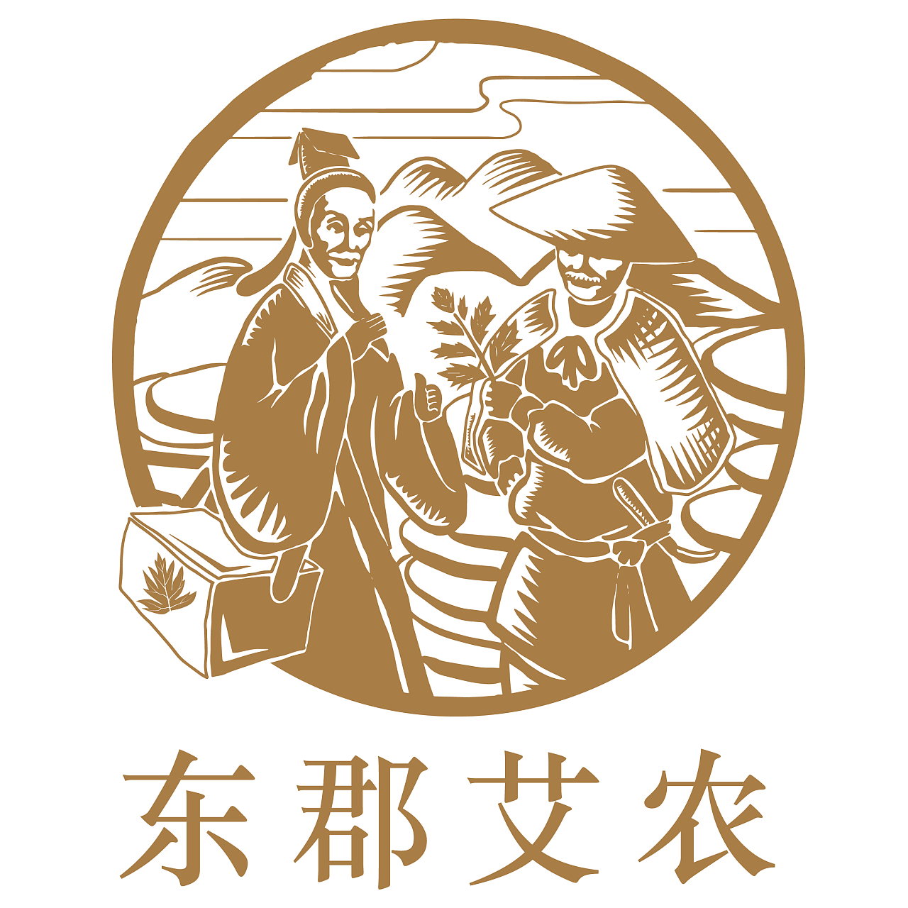 东郡艾农标志设计|平面|logo|槐序月出 - 原创作品 - 站酷 (zcool)