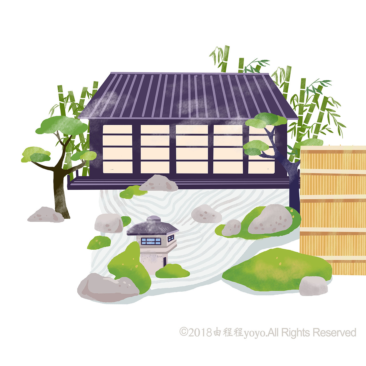 《七彩语文》杂志国际版插图（图ZMTE4MTg2MTA4） - 商业插画 - 站酷设计师由程程yoyo原创素材 - 站酷ZCOOL