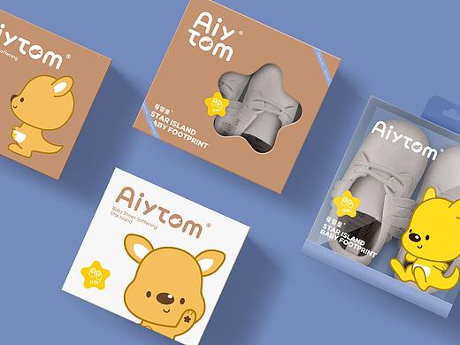 爱婴童学步鞋-品牌设计/包装LOGO设计/品牌卡通设计