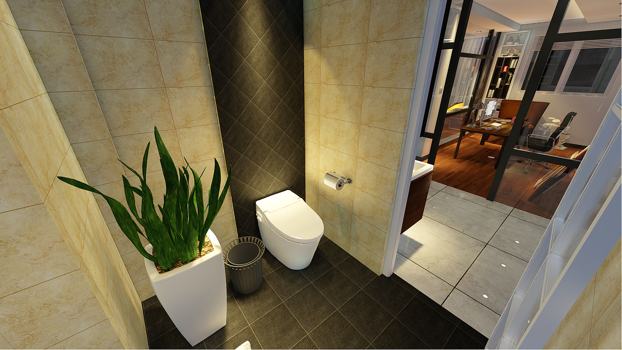 尝试lumion做室内设计