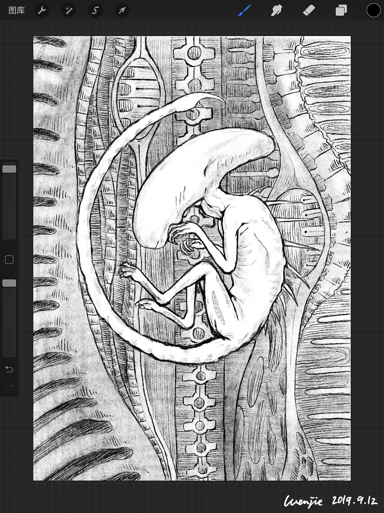 異形（圖ZMTc2MzczODQ0） - 創(chuàng)作習(xí)作 - 站酷設(shè)計(jì)師VACHEL96原創(chuàng)素材 - 站酷ZCOOL